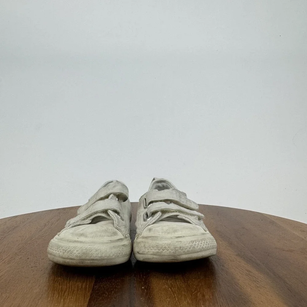 Little Kids Converse Chuck‎ Taylor All Star Easy On White Low Sneakers Size 7 C